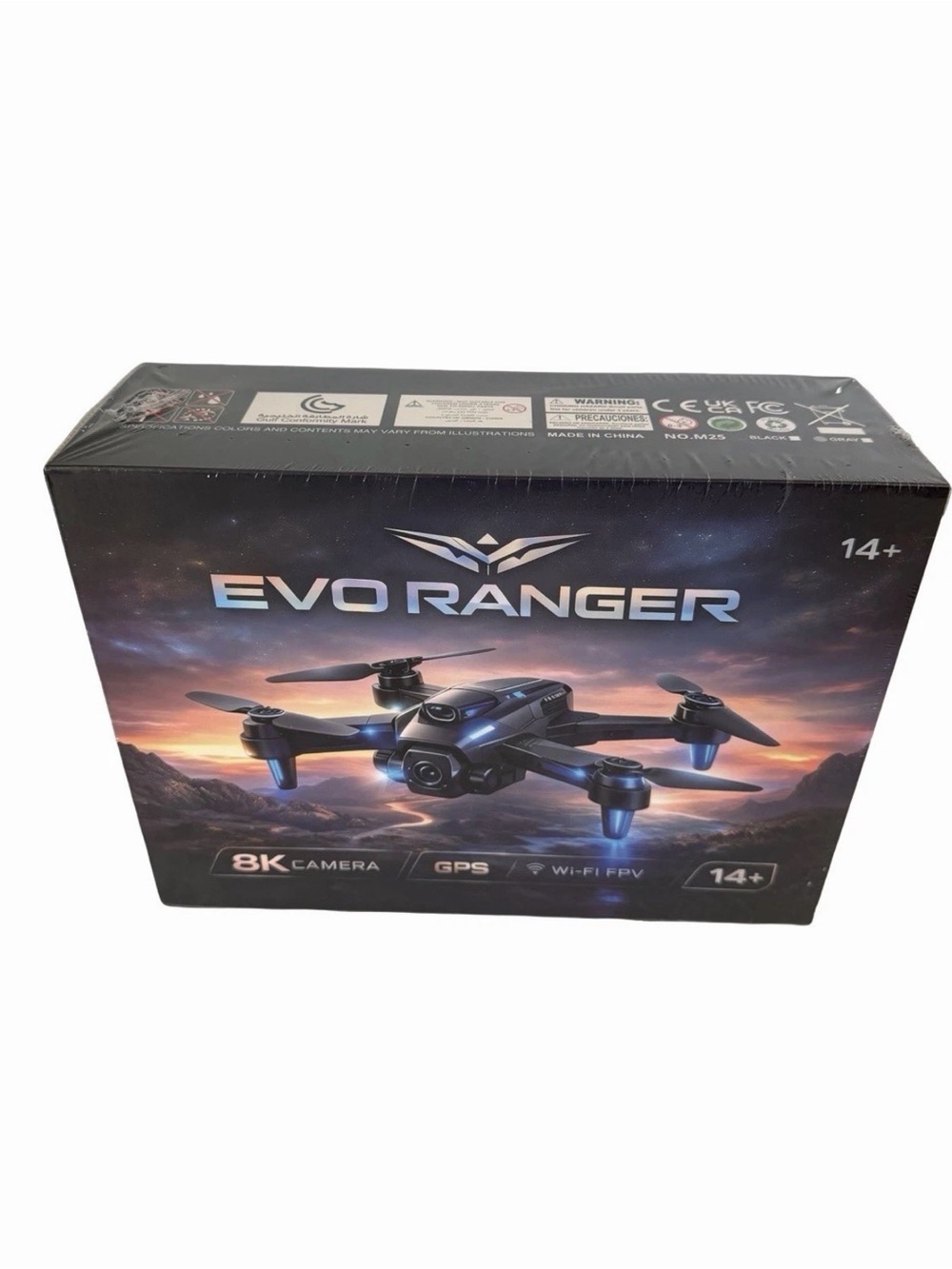 Evo Ranger 8K Camera Drone - Blue